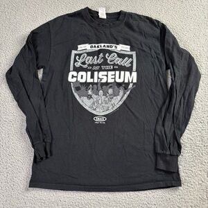 Oakland Raiders Alameda County Coliseum 2019 Last Call Black Hole Double Sided M